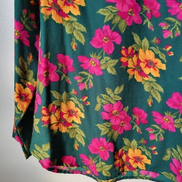 EUC VINTAGE LAURISSA FLORAL LONGSLEEVES TOP SIZE SMALL - Picture 10 of 14